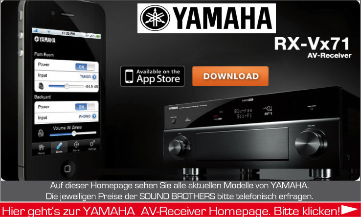 AV-Receiver der Firma Yamaha