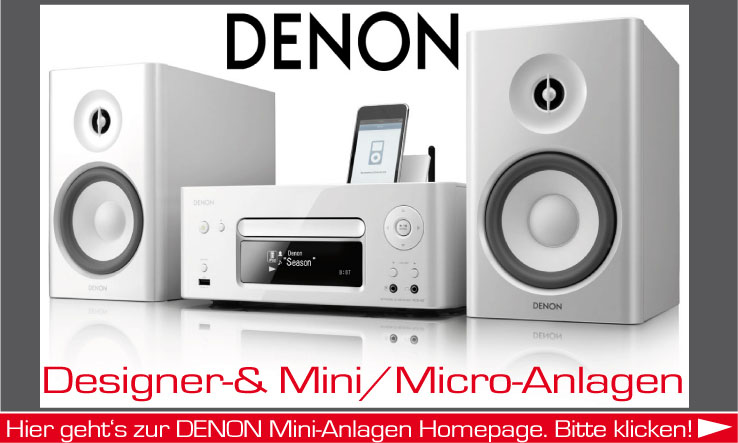 Mini-Anlagen der Firma Denon