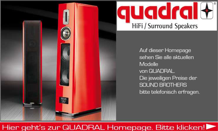 Lautsprecher der Firma Quadral