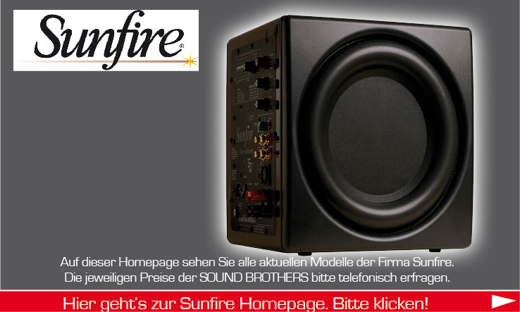 Lautsprecher der Firma Sunfire