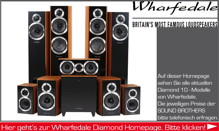 Lautsprecher der Firma Wharfedale